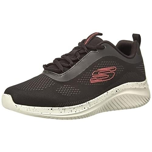 Skechers Mens Ultra Flex 3.0 Sneaker Black/Red - 232310-BKRD BLACK/RED Image 4