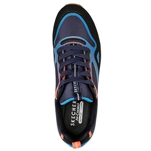 Skechers Mens Street Uno 2 - Karma Sneaker NAVY/MULTI Image 3