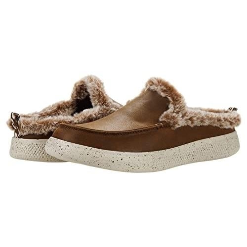 Skechers Womens BOBS Skipper - Mountain Muse Slip-On Brown - 113791-BRN BROWN Image 1