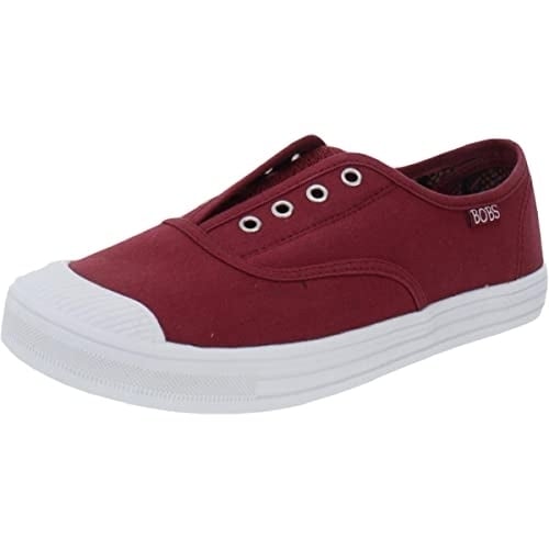 Skechers Womens BOBS B Cool - Jam Star Sneaker Dark Red - 113826-DKRD DARK RED Image 4