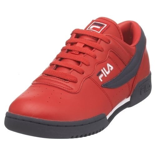 FILA Mens Original Fitness Sneakers Red Navy White 11F16LT-640 Size 6.5 Image 4