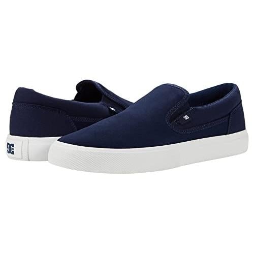 DC Shoes Mens Manual Slip-On Shoes Navy Blazer - ADYS300677-BYJ0 NAVY BLAZER Image 1