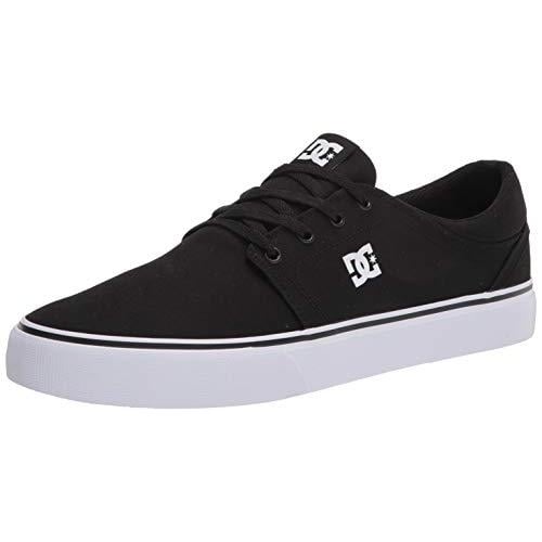 DC Mens Trase Tx Skate Shoe  BLACK/WHITE Image 1