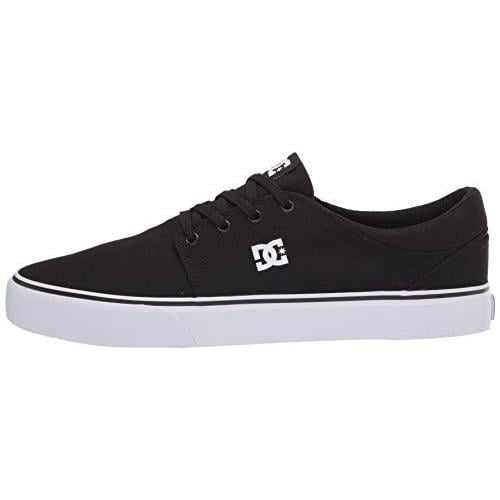 DC Mens Trase Tx Skate Shoe  BLACK/WHITE Image 3