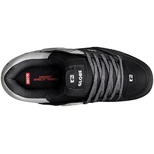 Globe Mens Fusion Skate Shoe Black/Alloy - GBFUS-10998 BLACK/ALLOY Image 2