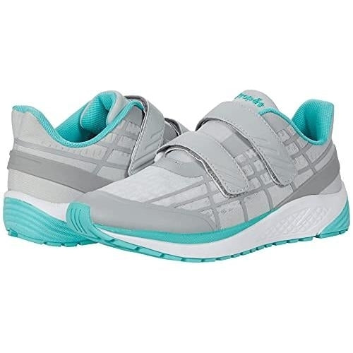 Propt Women's Propet One Twin Strap Cross Trainer  GREY/MINT Image 1