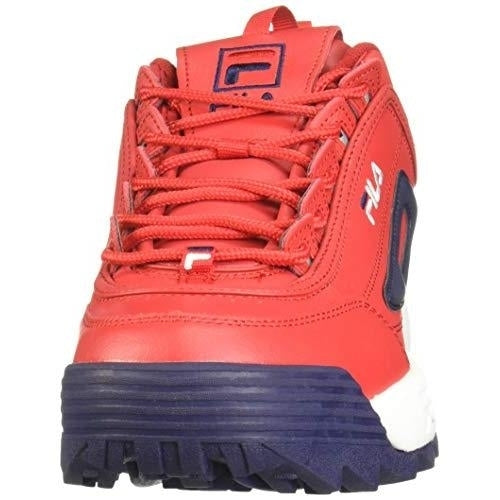 Fila Mens Strada Disruptor 11 FRED/WHT/FNVY Image 3