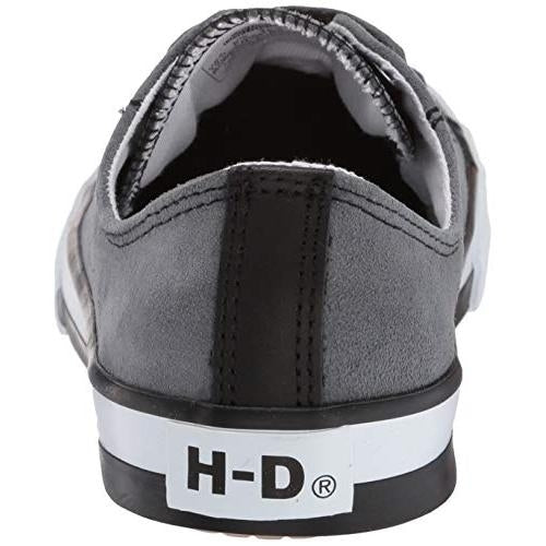 HARLEY-DAVIDSON FOOTWEAR Womens Burleigh Sneaker GRAY Image 4