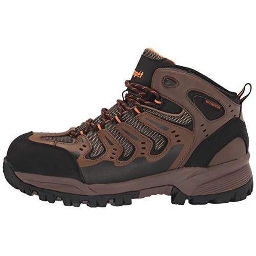 Propt Men's Sentry Construction Boot  BROWN/ORANGE Image 1