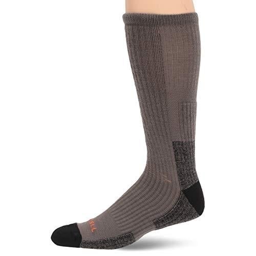 Merrell Mens Elite Tactical Crew Socks Brown Performance 1 Pack Outdoor Gear Image 4