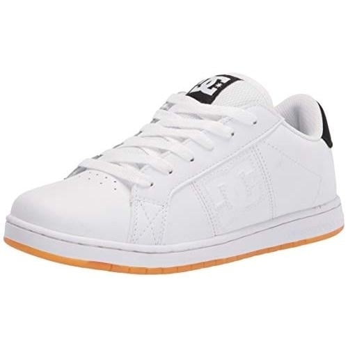 DC Shoes Unisex Kids Striker Shoes White/Gum - ADBS100270-WG5 WHITE/GUM Image 4