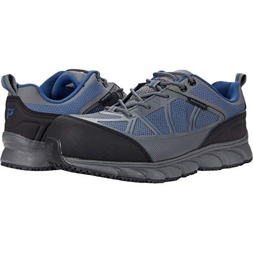 Propt Men's Seeley Ii Industrial Shoe  GREY/BLUE Image 1