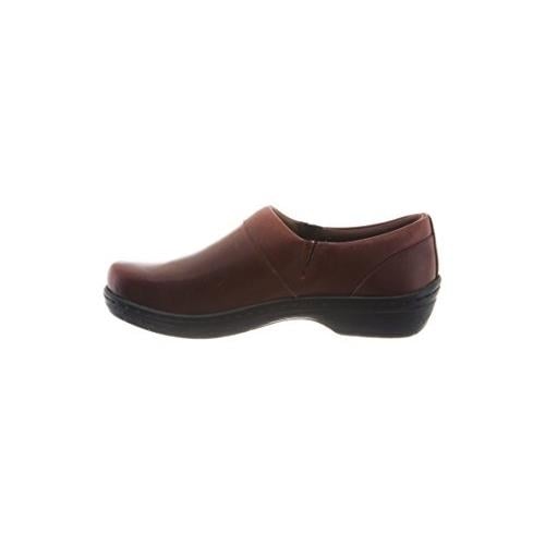 KLOGS Womens Mission Closed-Back Clogs Infield Chaos Leather Nursing Shoes Image 3