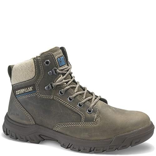 CATERPILLAR WORK Womens Tess Steel Toe Work Boot Dark Gull Grey - P91008 DARK GULL GREY Image 1