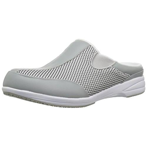 Propet Washable Walker Slide Mule  SILVER Image 1