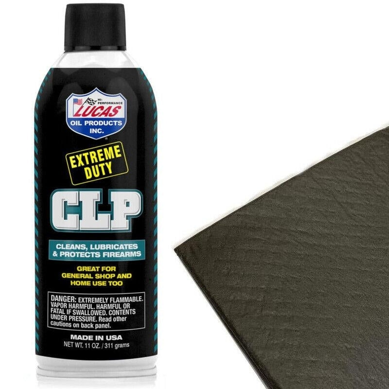 Gun Cleaning CLP Aerosol CleansProtectsand Lubricates 11oz Can with Pads Image 1