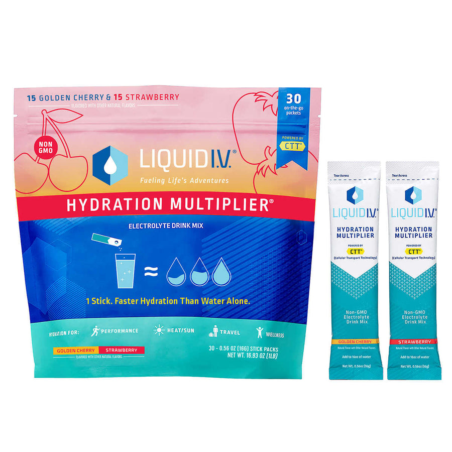 Liquid I.V. Hydration Multiplier Electrolyte Drink MixVariety0.56 Oz30 Ct Image 1