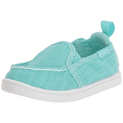 ROXY Toddler Girls Minnow Slip-On Shoe Teal - AROS600003-TEA TEAL Image 1