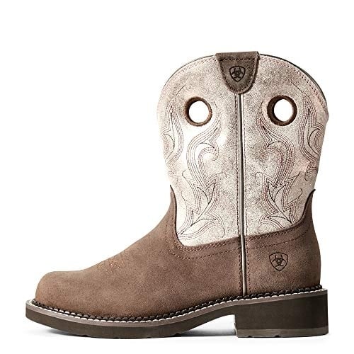 Ariat Womens 8" Fatbaby Heritage Dapper Western Boot Copper Kettle/Brownie - 10029492 COPPER KETTLE/BROWNIE Image 1