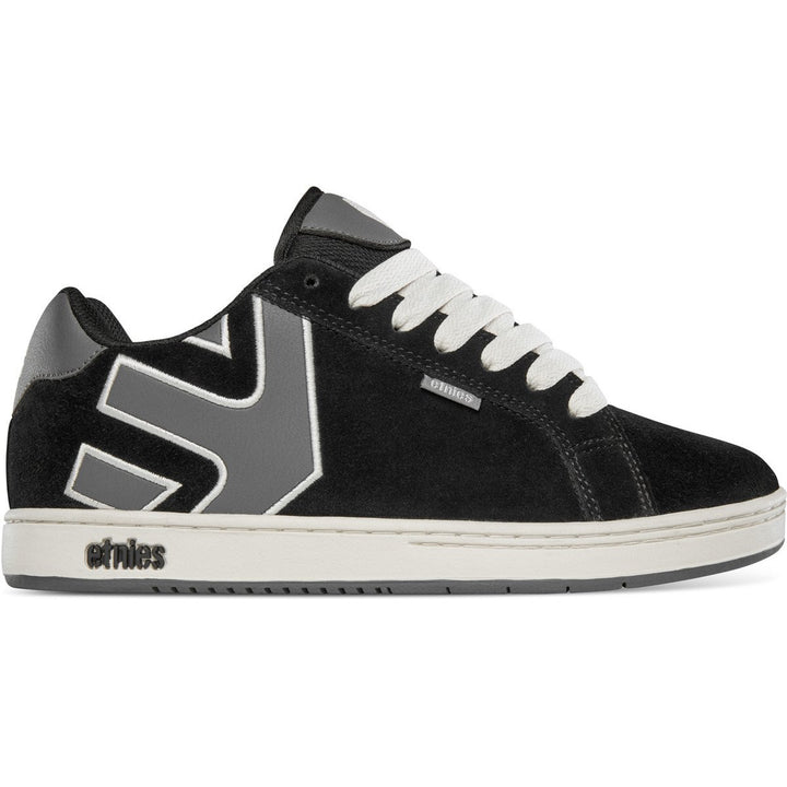 Etnies Mens Fader Skate Shoe  Black/Charcoal/Blue Image 1