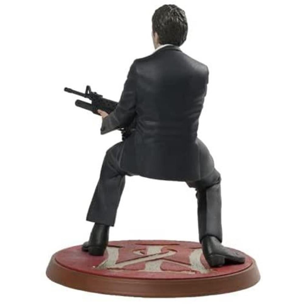 Scarface Say Hello To My Little Friend Bloody Version Statue Tony Montana Movie Figure Mighty Mojo Image 4