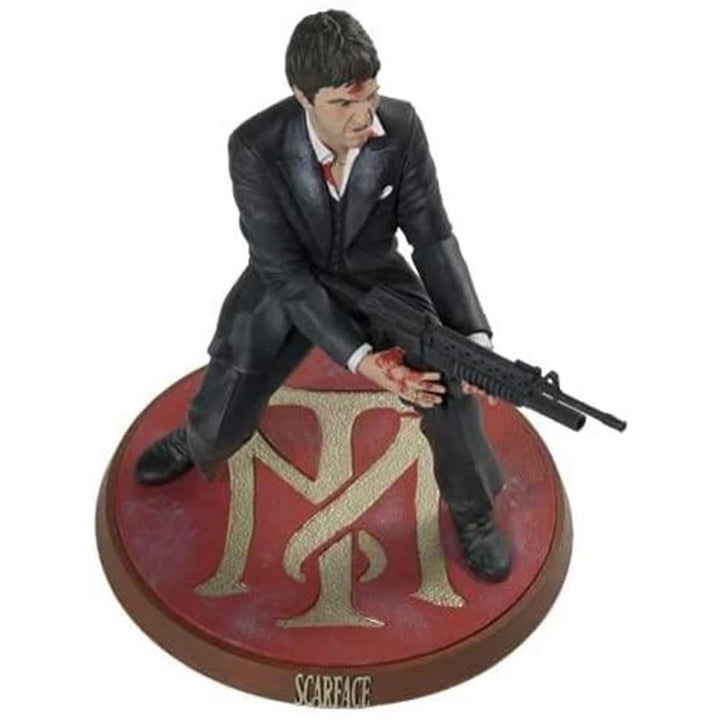 Scarface Say Hello To My Little Friend Bloody Version Statue Tony Montana Movie Figure Mighty Mojo Image 6