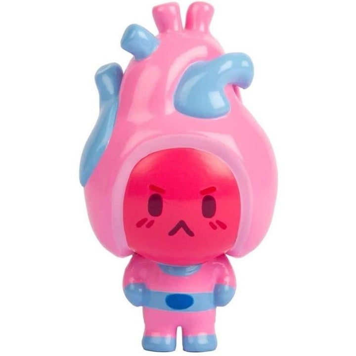 Organauts Mighties Captain Aorta Hart Figure Educational Anatomy Learning Toy Image 1