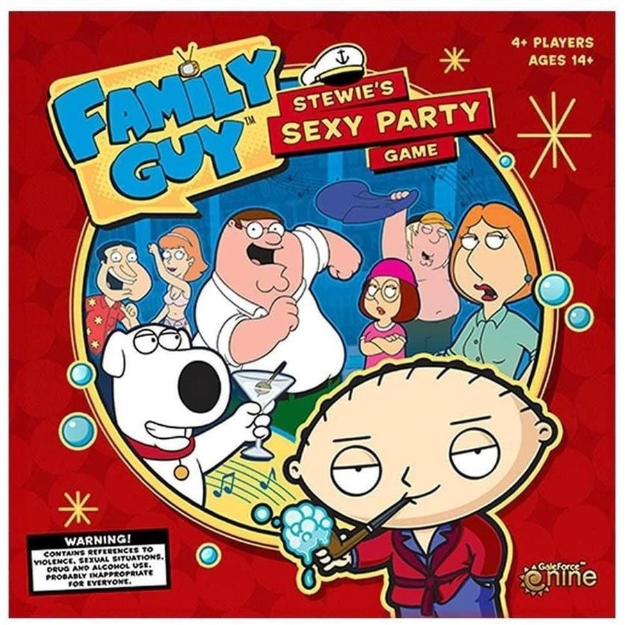 Family Guy Stewies Sexy Party Word Game Hilarious Fast-Paced Fox TV Show GaleForce Nine Image 1