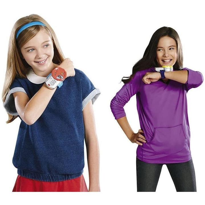 DC Super Hero Girls Walkie Talkies Roleplay Interactive Bracelets Toy Mattel Image 1