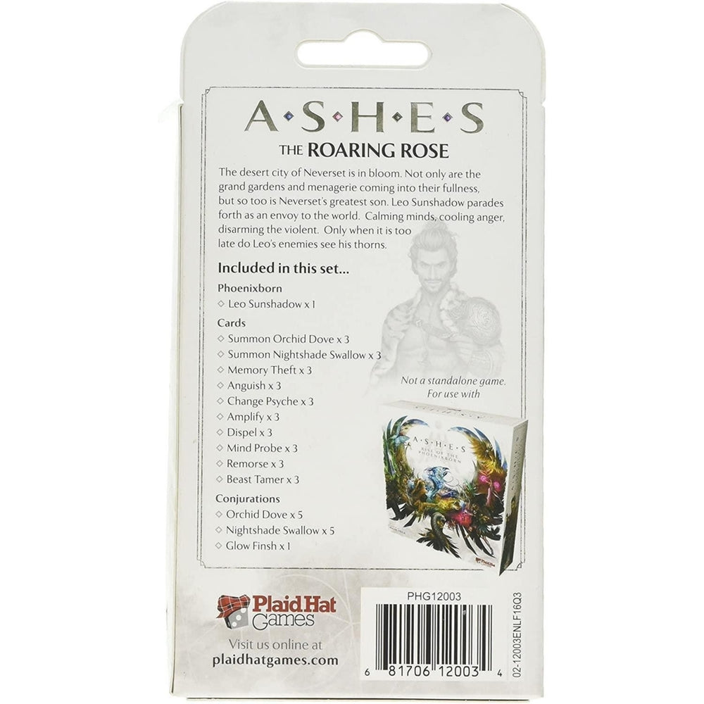 Ashes The Roaring Rose Board Game Expansion Pack Fantasy Plaid Hat Games Image 2