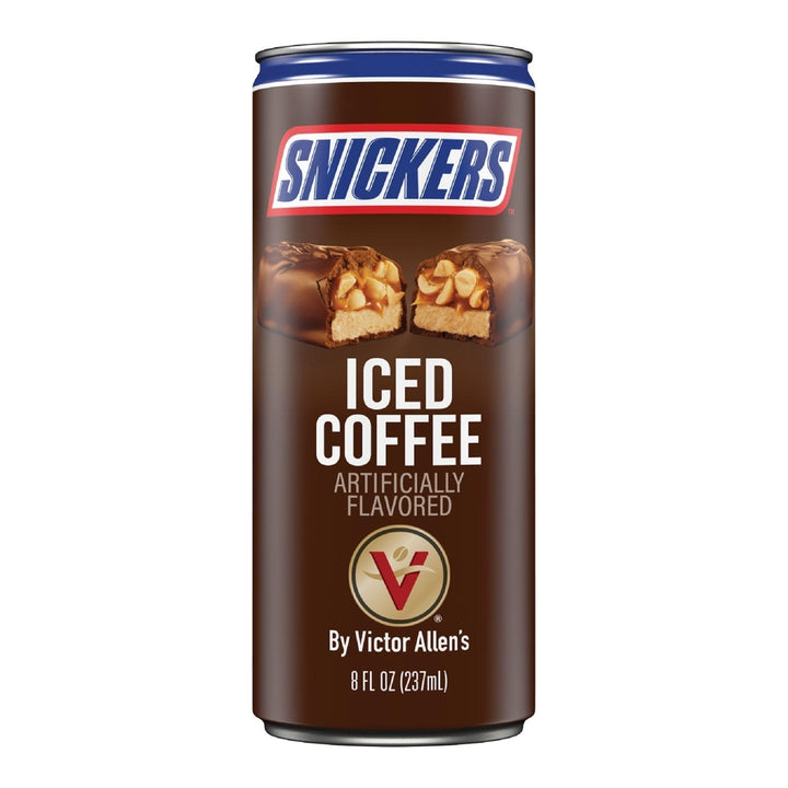 Snickers Iced Coffee Latte 8 Fluid Ounce (Pack of 12) Image 2