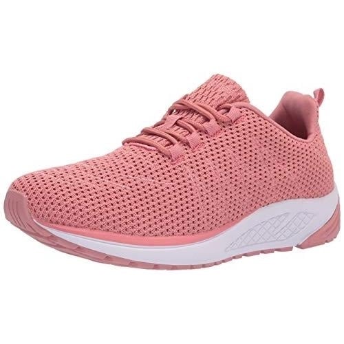 Propt Women's Tour Knit Sneaker  Dark Pink Image 1