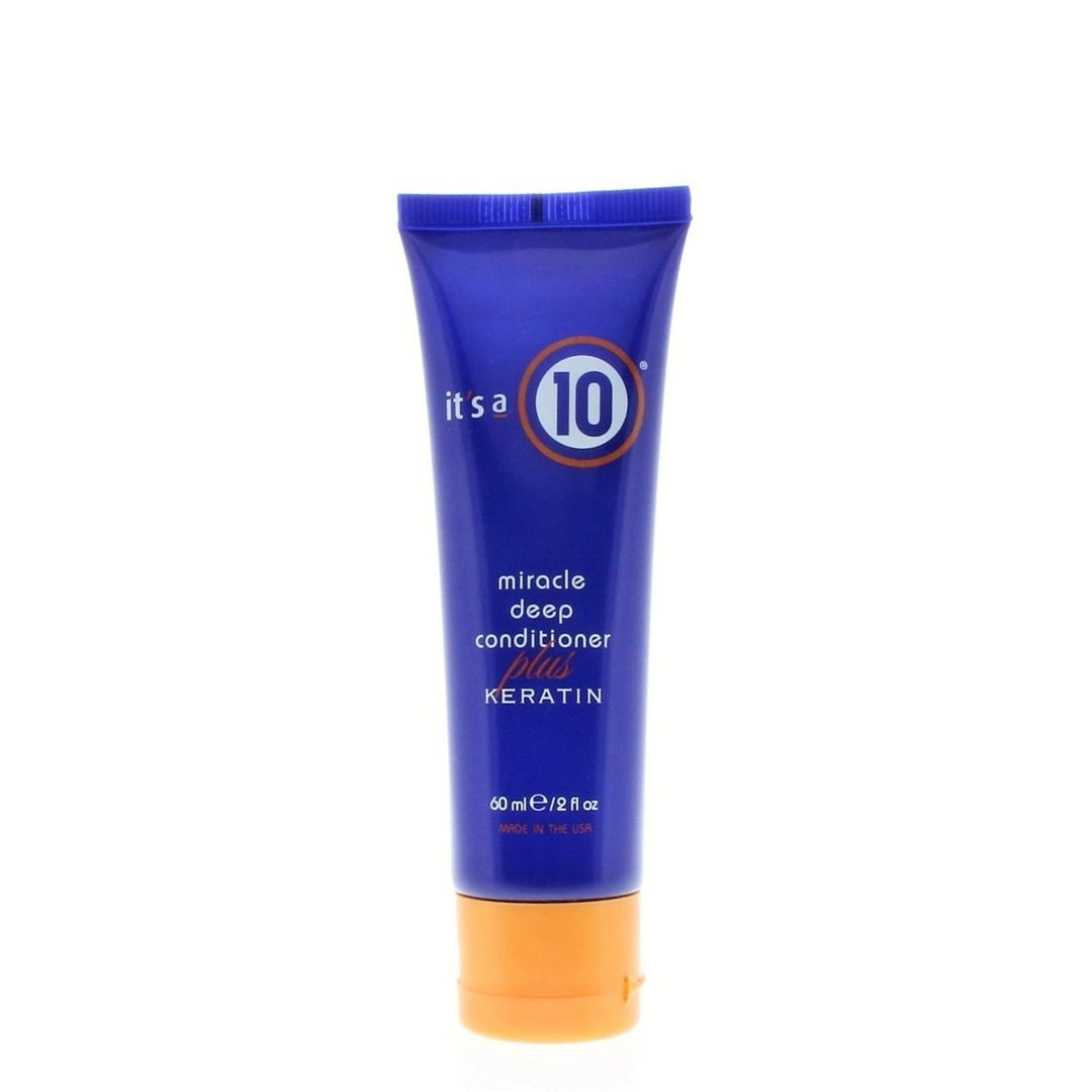 Its A 10 Miracle Deep Conditioner Plus Keratin 2oz Moisturizing Repair Treatment Image 1