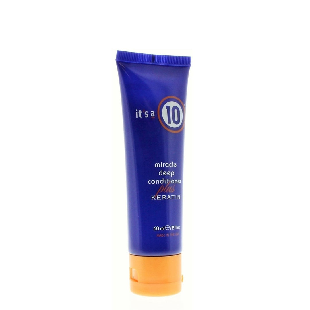 Its A 10 Miracle Deep Conditioner Plus Keratin 2oz Moisturizing Repair Treatment Image 2