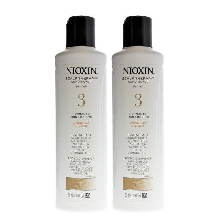 Nioxin System 3 Scalp Therapy Conditioner 5.07oz/150ml (2 Pack) Image 1