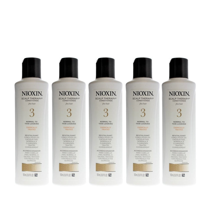 Nioxin System 3 Scalp Therapy Conditioner 5.07oz/150ml (5 Pack) Image 1