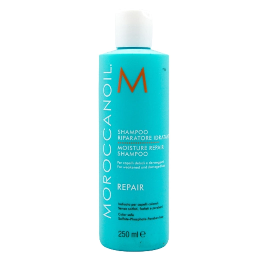 Moroccanoil Moisture Repair Shampoo 8.5oz Color Safe Sulfate Free Argan Oil Image 1