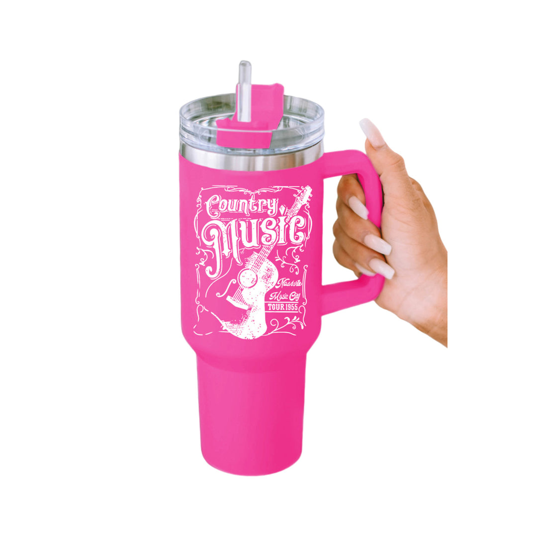 Womens Rose Country Music 304 Stainless Double Insulated Cup 40oz Image 6