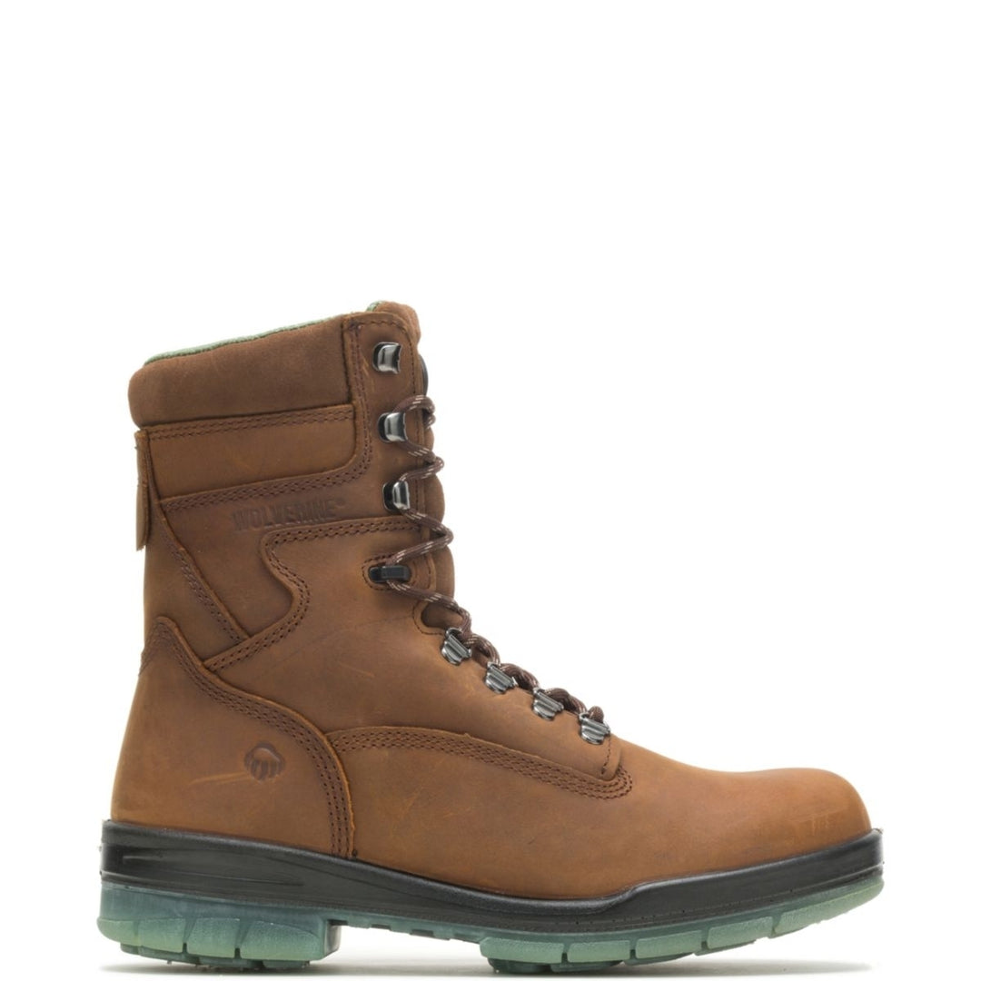 WOLVERINE Mens I-90 8" DuraShocks Waterproof Insulated Soft Toe Work Boot Stone - W03238 13 X-Wide STONE Image 1