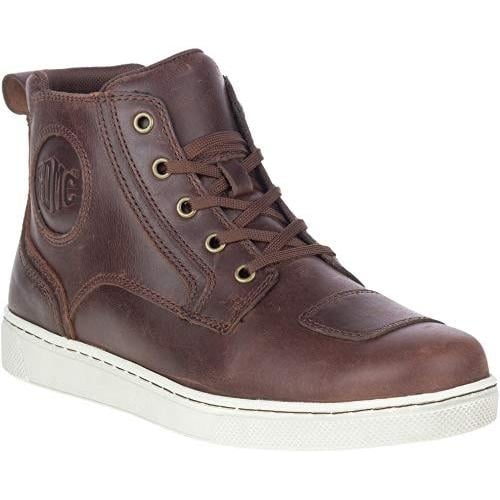 Harley-Davidson Mens Bateman Ankle Pro Sneaker  BROWN Image 1