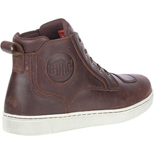 Harley-Davidson Mens Bateman Ankle Pro Sneaker  BROWN Image 3