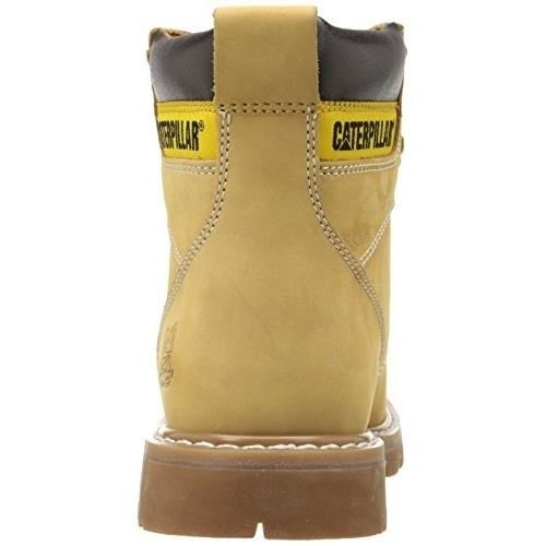 Caterpillar Mens 2nd Shift 6" Plain Soft-Toe Work Boot HONEY Image 3