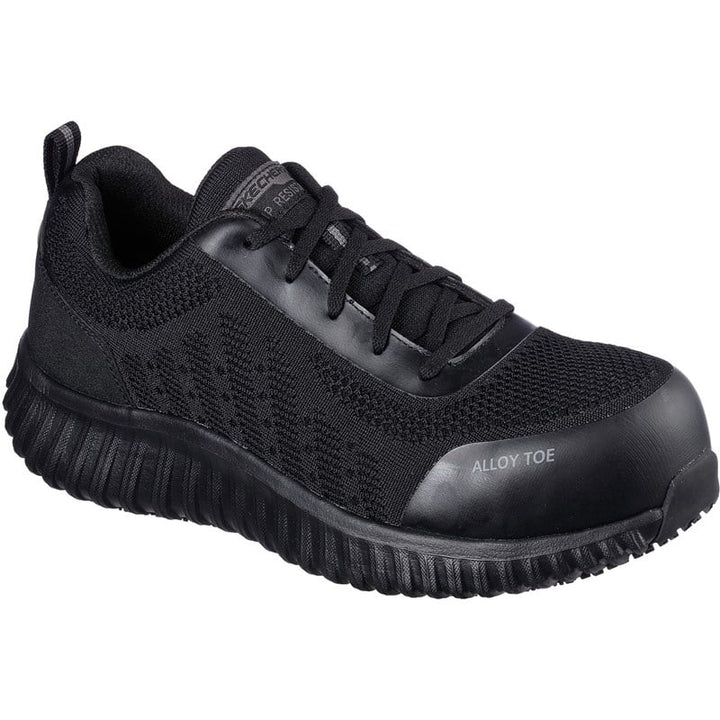 SKECHERS WORK Mens Work: Cicades - Taolo Alloy Toe ESD Work Shoe Black - 200055-BLK BLACK Image 6