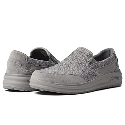 Skechers mens Arch Fit Melo - Ranston GRAY Image 2