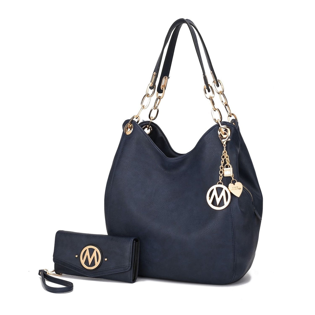 Ashley Hobo Shoulder Handbag by Mia K. Image 1