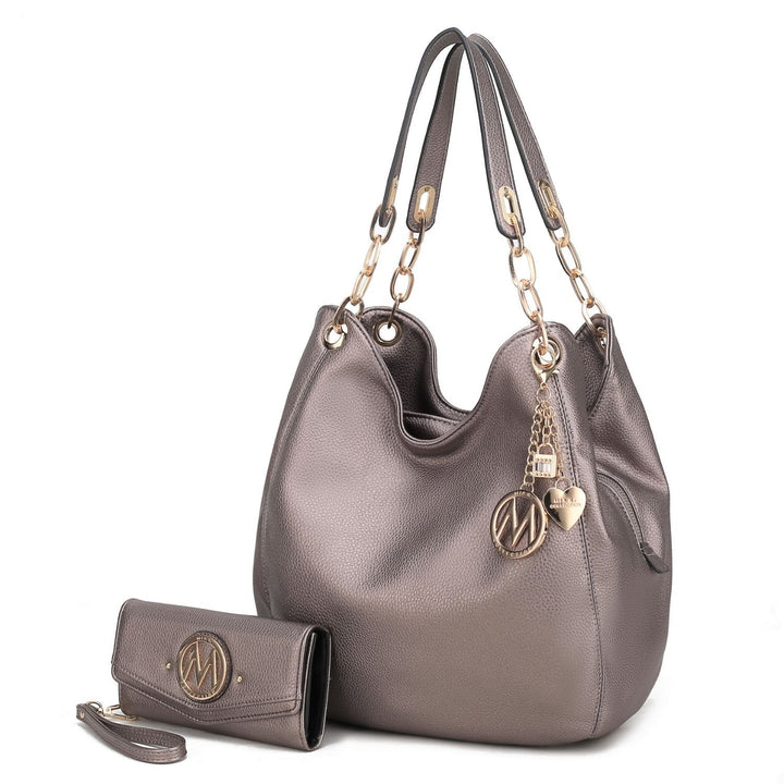 Ashley Hobo Shoulder Handbag by Mia K. Image 1