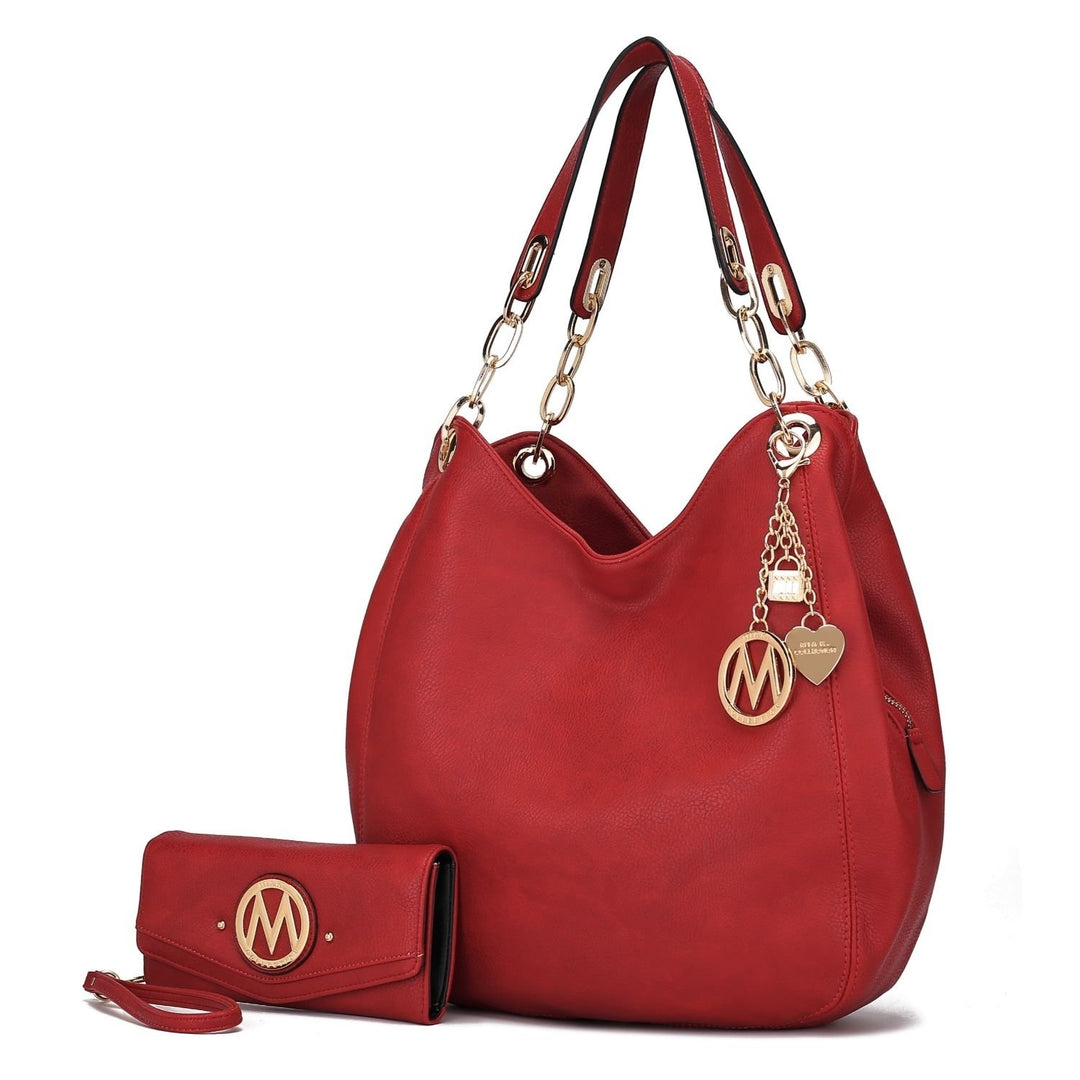 Ashley Hobo Shoulder Handbag by Mia K. Image 1