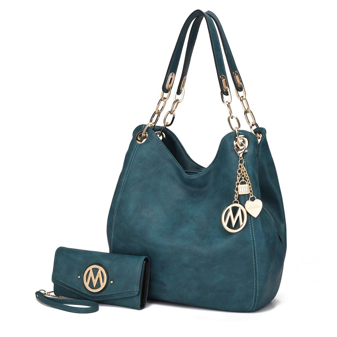 Ashley Hobo Shoulder Handbag by Mia K. Image 1