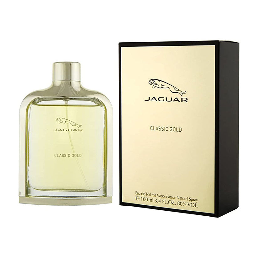 Jaguar Jaguar Classic Gold EDT Spray for Men 3.4 Oz Image 1