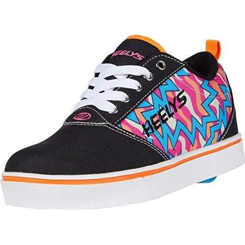 HEELYS Girls Pro 20 Prints (Little Kid/Big Kid/Adult) BLACK W/MULTI COLOR Image 2